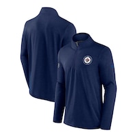 Winnipeg Jets Fanatics Authentic Pro Rink Fleece 1/4 Zip Long Sleeve Top Composite_or_Mixed