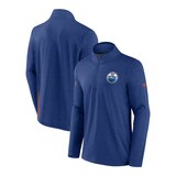 Edmonton Oilers Fanatics Authentic Pro Rink Fleece 1/4 Zip Long Sleeve Top Composite_or_Mixed