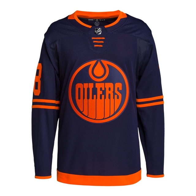 Edmonton Oilers adidas Zach Hyman Prime Authentic Jersey