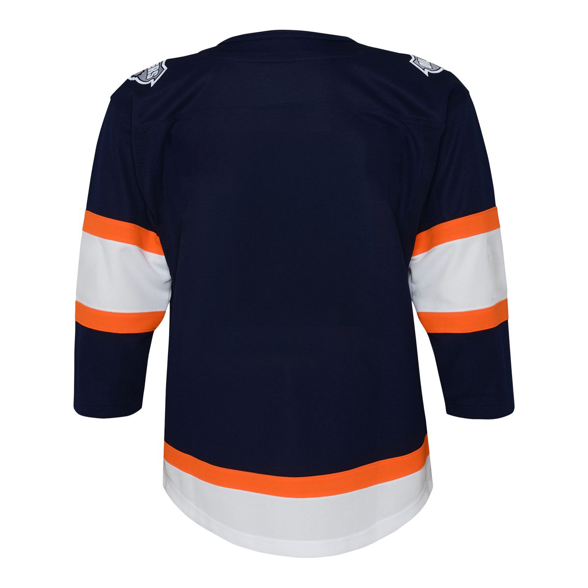 Outerstuff Youth Royal Edmonton Oilers Home Replica Custom Jersey Size: Large
