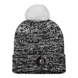 Ottawa Senators Fanatics Women's Glimmer Cuffed Pom Knit Hat Front_Flat