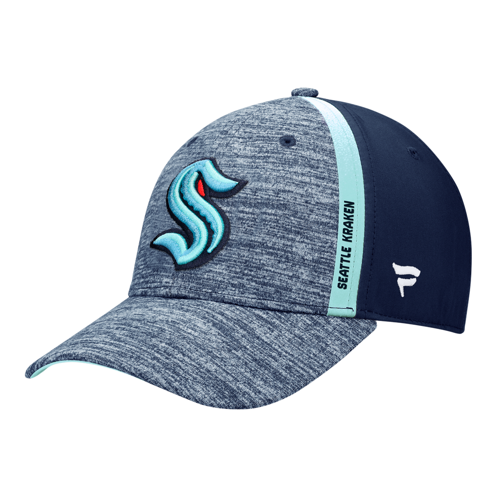 Seattle Kraken Fanatics Branded Secondary Logo Flex Hat - White