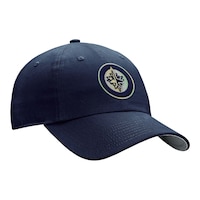 Winnipeg Jets Fanatics Women's Glitter Struct Adjustable Cap Front_Three_Fourths_Angled_Right