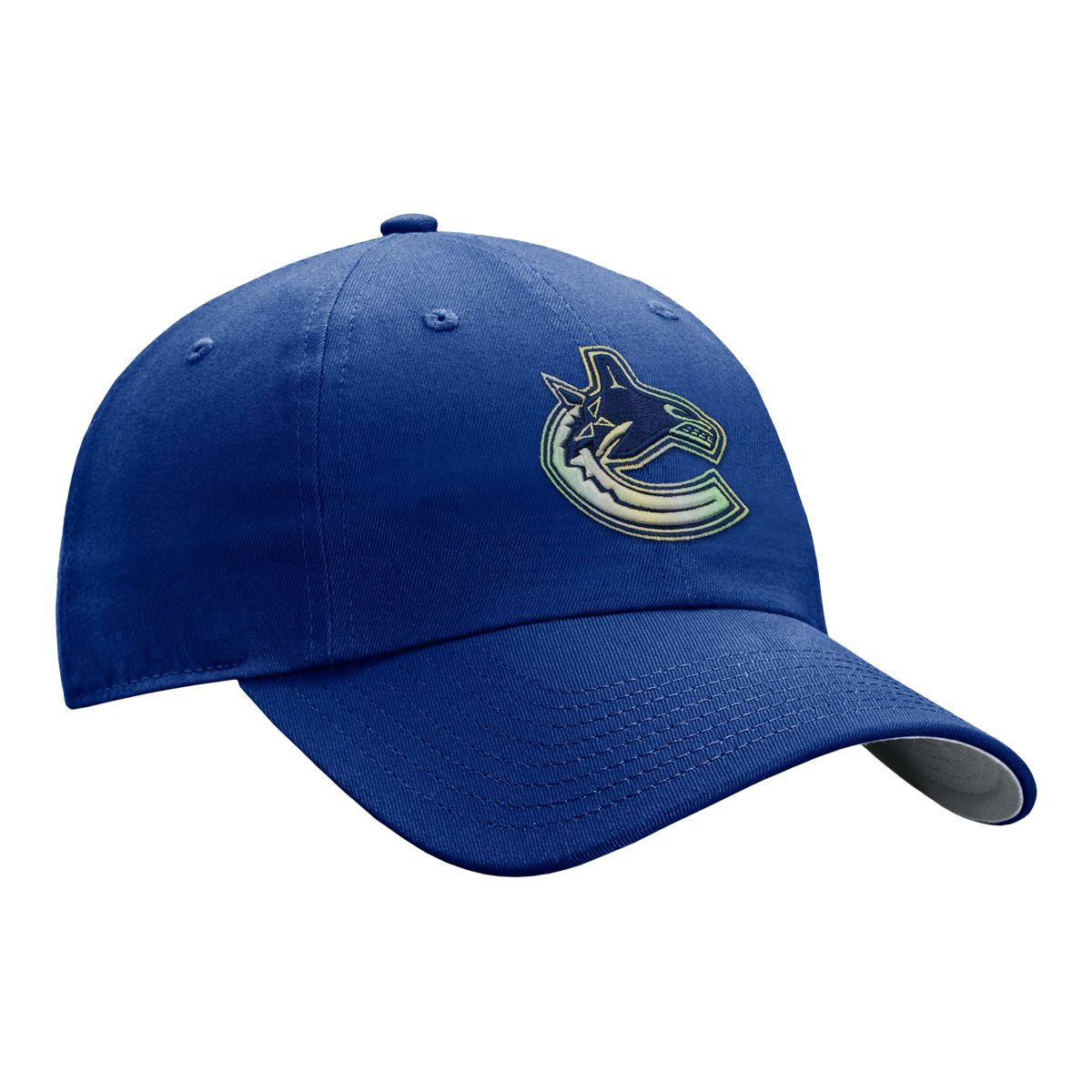 Vancouver Canucks Fanatics Women's Glimmer Struct Adjustable Cap