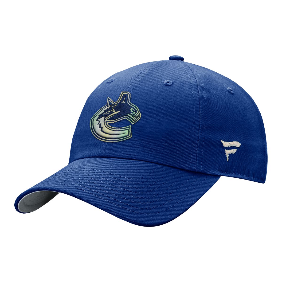 Vancouver Canucks Fanatics Women's Glimmer Struct Adjustable Cap
