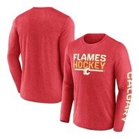 Calgary Flames Fanatics Sweep Long Sleeve Shirt Composite_or_Mixed