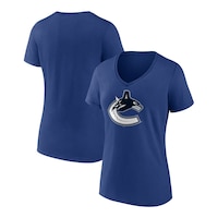 Vancouver Canucks Fanatics Women's Primary Logo T Shirt Composite_or_Mixed