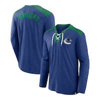 Vancouver Canucks Fanatics On The Offensive Long Sleeve Shirt Composite_or_Mixed