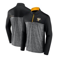 Pittsburgh Penguins Fanatics Persistence 1/4 Zip Long Sleeve Top Composite_or_Mixed