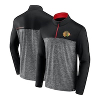 Chicago Blackhawks Fanatics Persistence 1/4 Zip Long Sleeve Top Composite_or_Mixed