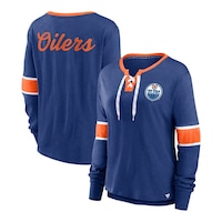 Edmonton Oilers Fanatics Women's Effervescent Long Sleeve Shirt Composite_or_Mixed
