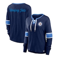 Winnipeg Jets Fanatics Women's Effervescent Long Sleeve Shirt Composite_or_Mixed
