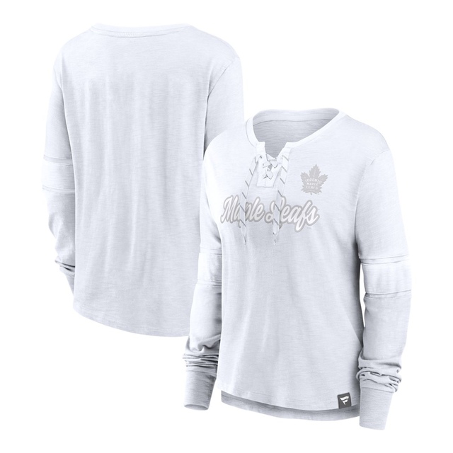 Toronto Maple Leafs Fanatics Women's Overtime Maniac Long Sleeve Shirt