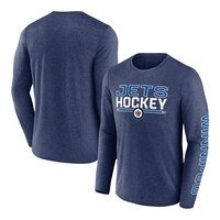 Winnipeg Jets Fanatics Sweep Long Sleeve Shirt Composite_or_Mixed