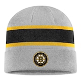 Boston Bruins Fanatics Holiday Cuffed Knit Hat Front_Flat