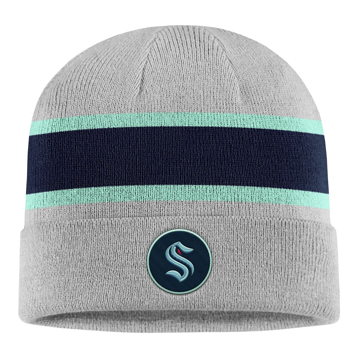 Lids Seattle Seahawks Fanatics Branded 2-Tone Cuffed Knit Hat