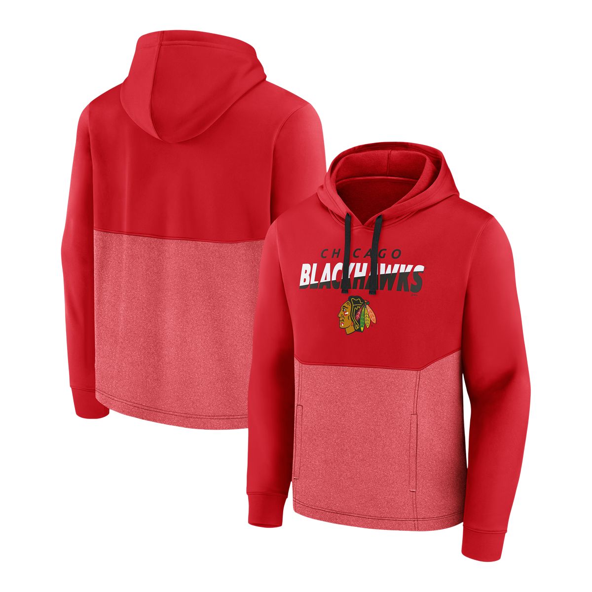 Image of Chicago Blackhawks Fanatics Slash Attack Hoodie