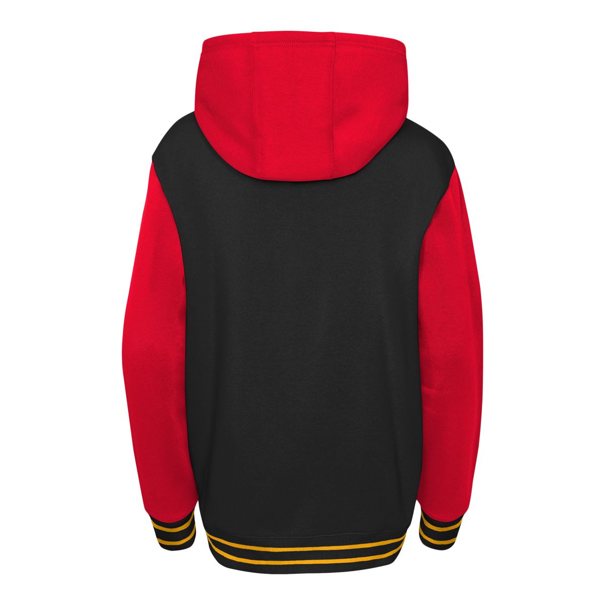 Youth Calgary Flames Outerstuff Reverse Retro Fleece Hoodie