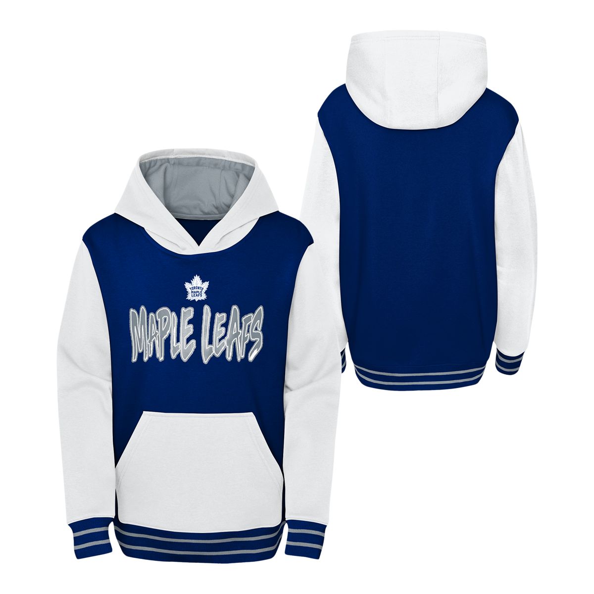 Outerstuff Reverse Retro Pullover Fleece Hoodie - Vancouver Canucks - Youth - Vancouver Canucks - M
