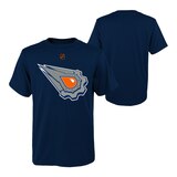 Youth Edmonton Oilers Outerstuff Reverse Retro Logo T Shirt Composite_or_Mixed
