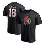 Ottawa Senators Fanatics Men's Stutzle Authentic Stack T-Shirt Composite_or_Mixed