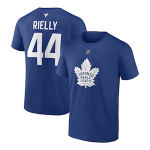 Toronto Maple Leafs Fanatics Morgan Rielly Name and Number Player T Shirt