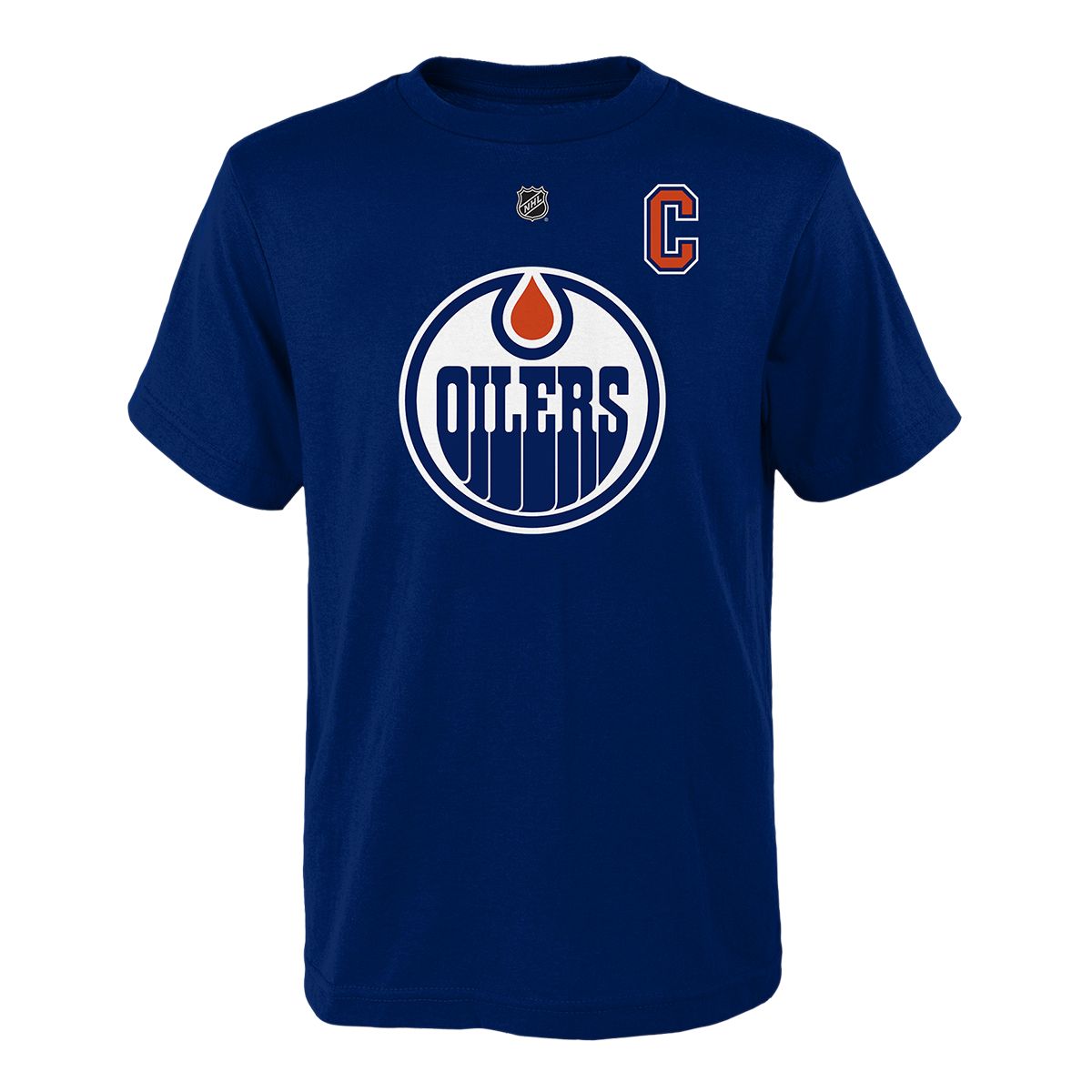 Youth Edmonton Oilers Outerstuff Connor McDavid Player T Shirt