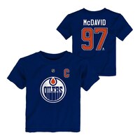 Toddler Edmonton Oilers Outerstuff Connor McDavid Player T Shirt Composite_or_Mixed