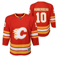 Youth Calgary Flames Outerstuff Jonathan Huberdeau Premier Jersey Composite_or_Mixed
