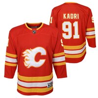Youth Calgary Flames Outerstuff Nazem Kadri Premier Jersey Composite_or_Mixed
