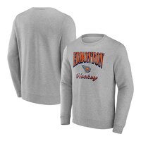 Edmonton Oilers Fanatics Reverse Retro Neck Fleece Sweatshirt Composite_or_Mixed