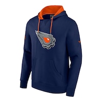 Edmonton Oilers Fanatics Authentic Pro Reverse Retro Cotton Hoodie Front_Angled_Left