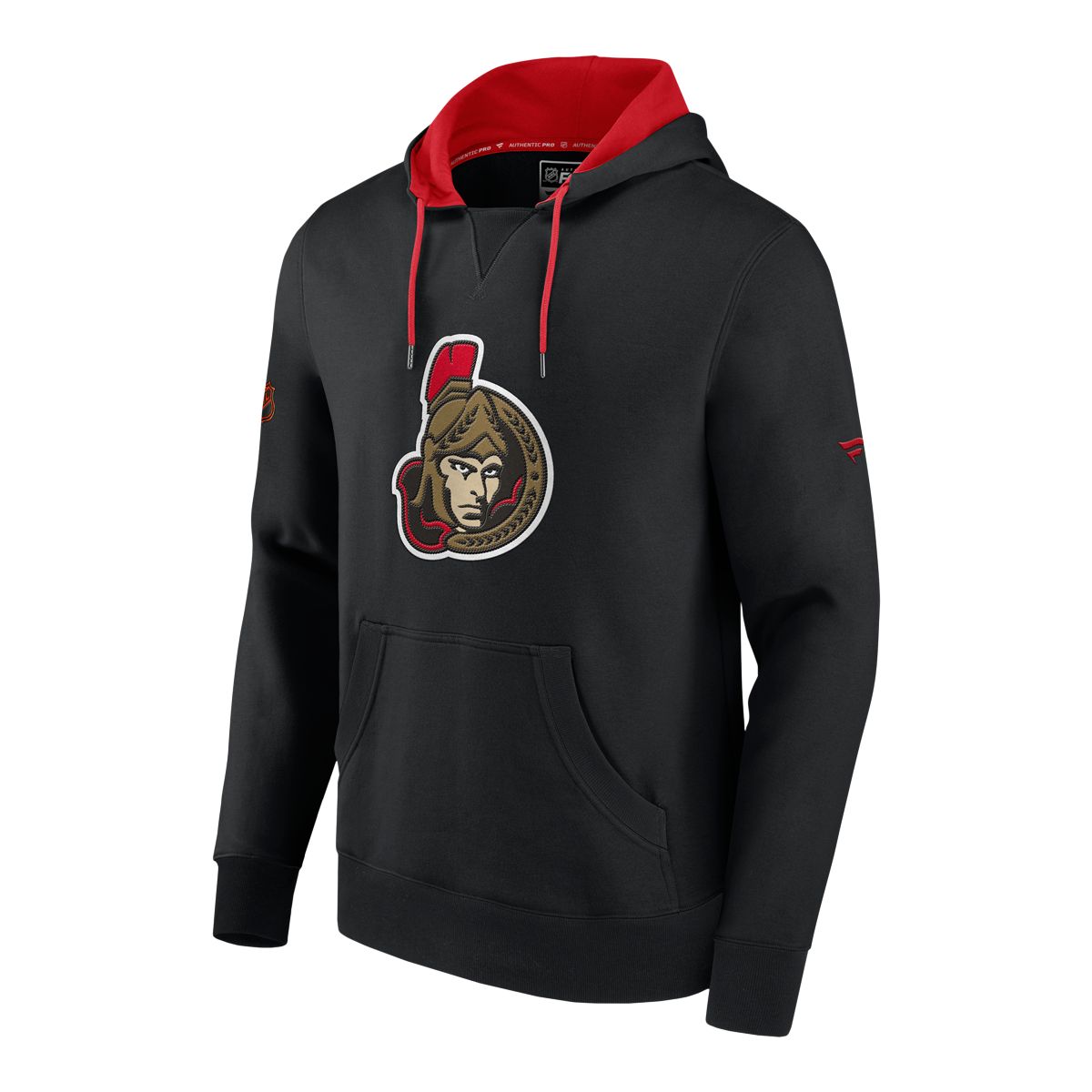 Ottawa Senators Fanatics Authentic Pro Reverse Retro Cotton Hoodie