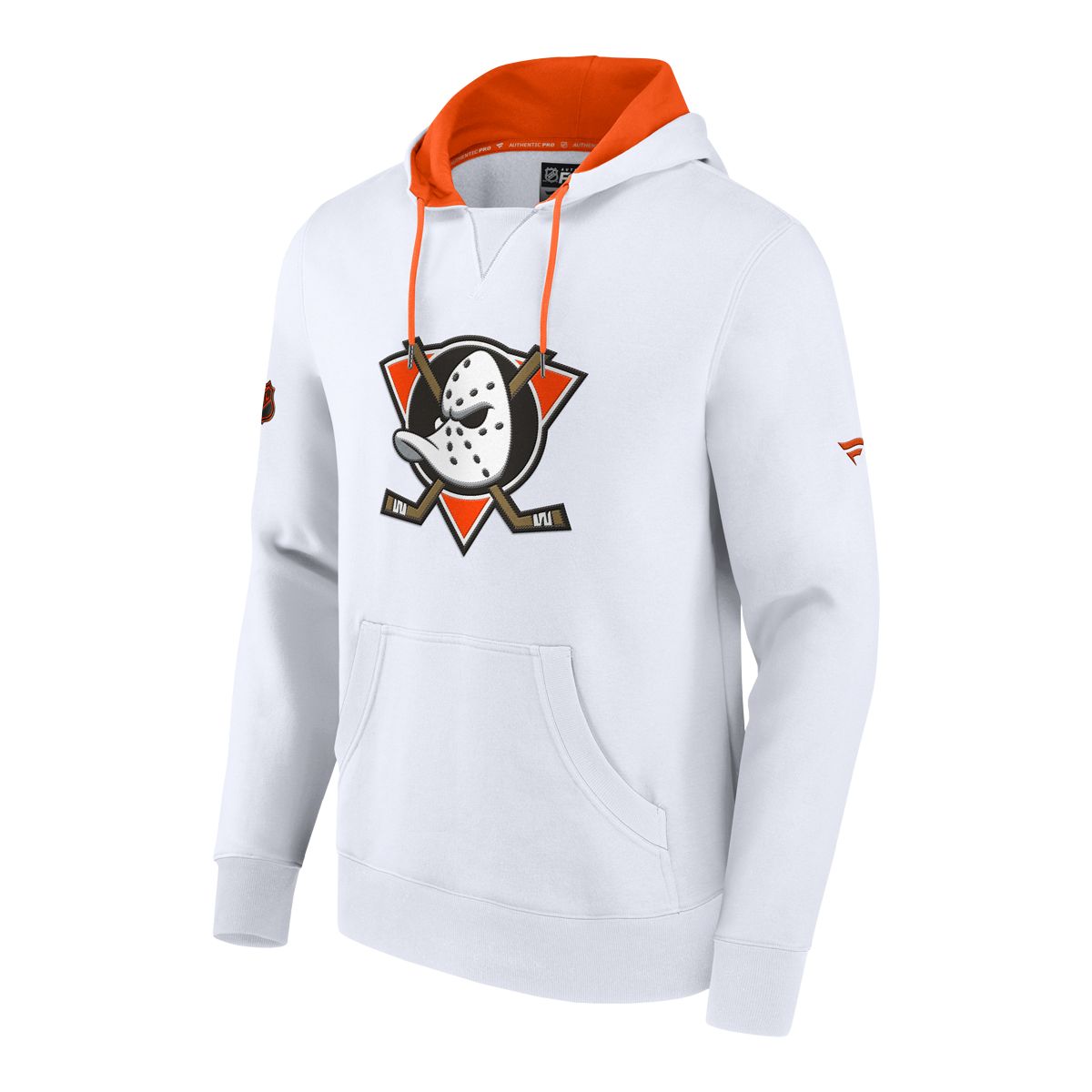 Anaheim Ducks Fanatics Reverse Retro Authentic Pro Fleece Hoodie