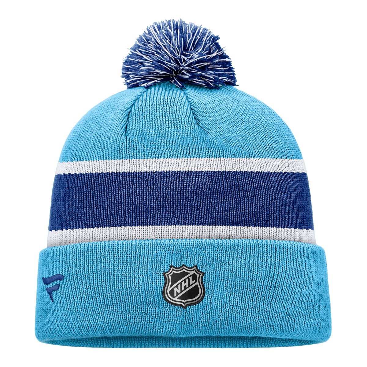 Montreal Canadiens Fanatics Reverse Retro Pom Knit Hat Front_Flat