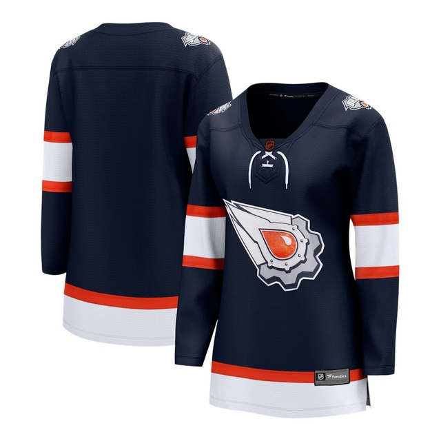 Edmonton Oilers Fanatics Women's Reverse Retro Jersey SportChek