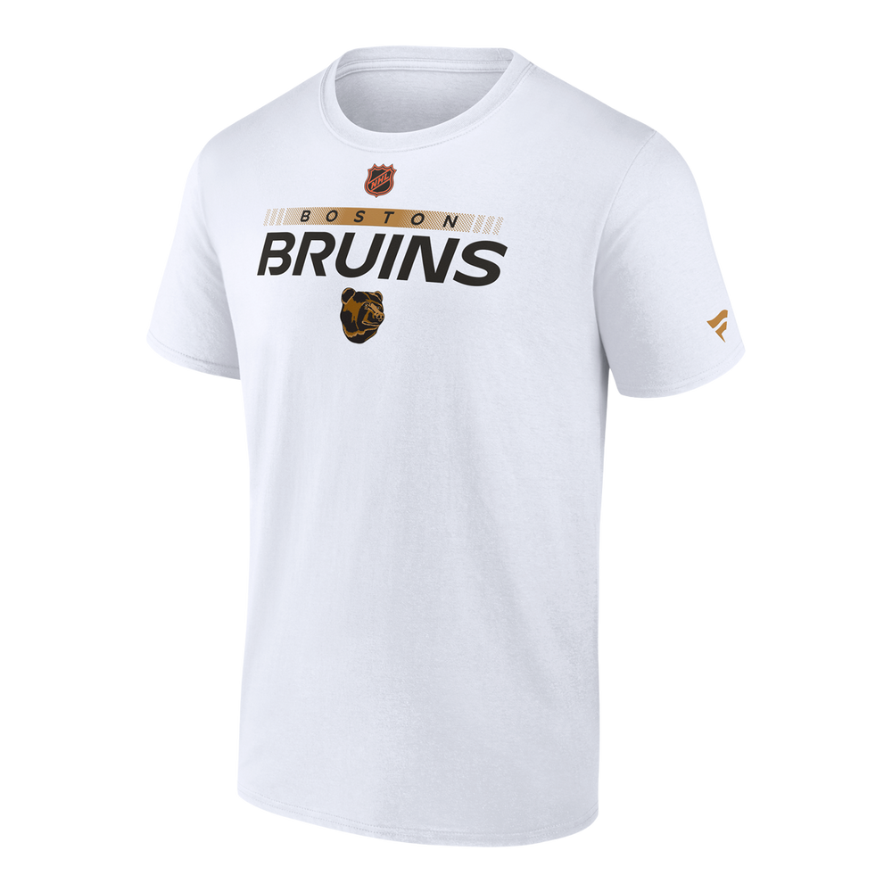 Men's Fanatics Branded White Boston Celtics Primary Team Logo T-Shirt