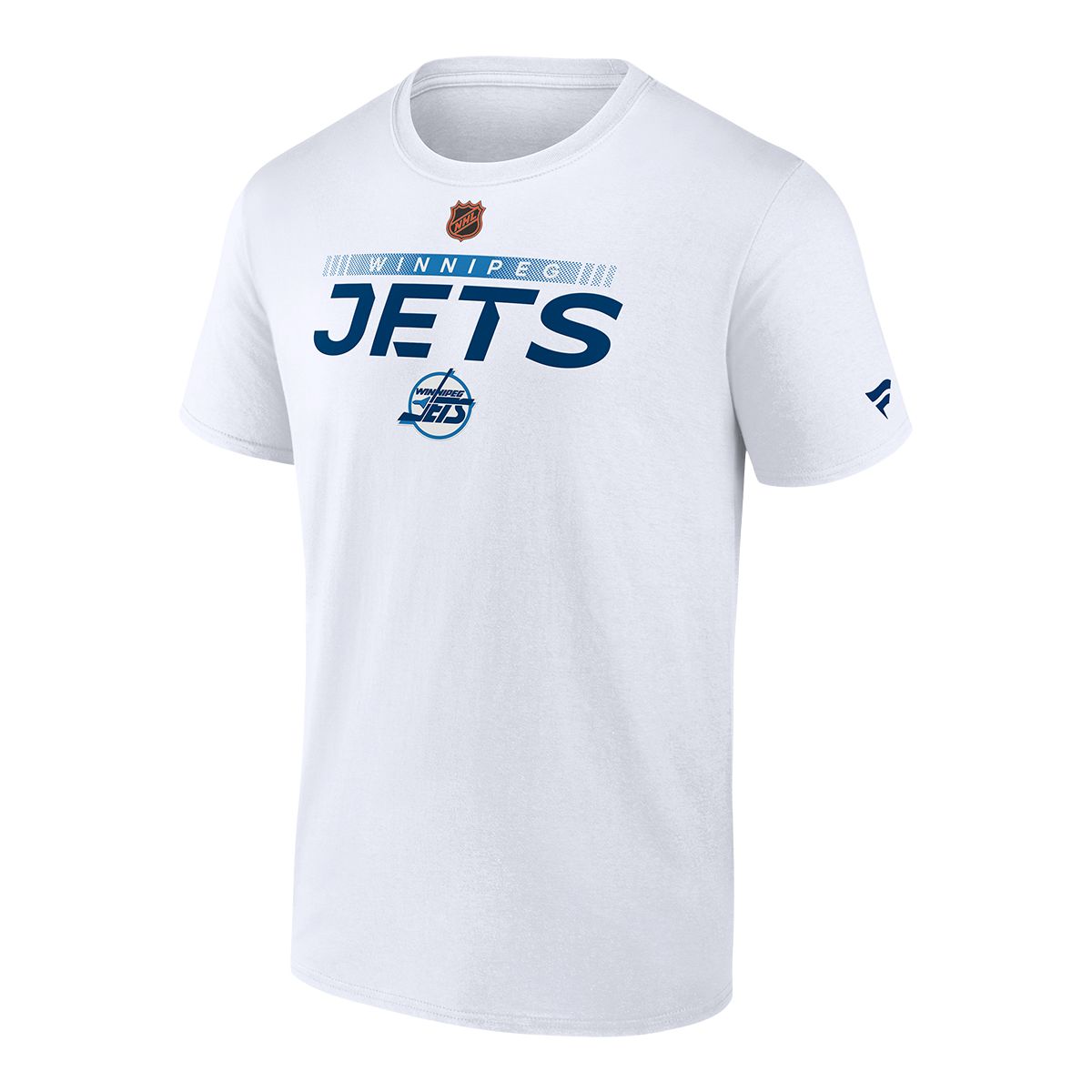 Winnipeg Jets Fanatics Authentic Pro Reverse Retro Cotton T Shirt