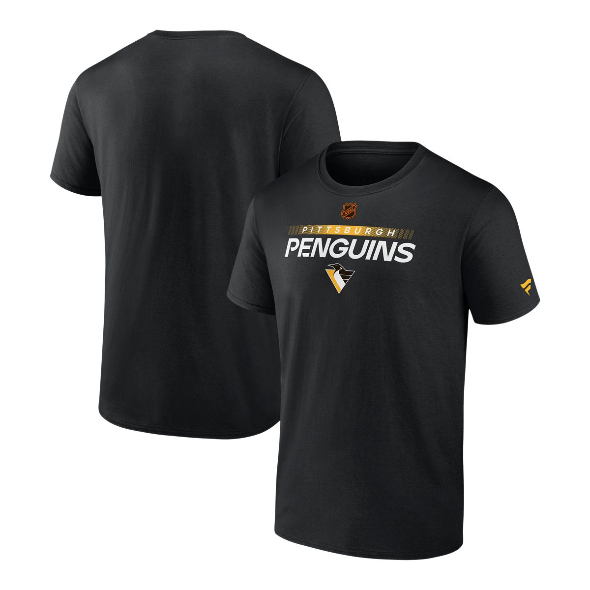 Pittsburgh Penguins Fanatics Authentic Pro Reverse Retro Cotton T Shirt