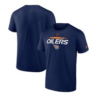 Edmonton Oilers Fanatics Authentic Pro Reverse Retro Cotton T Shirt Composite_or_Mixed