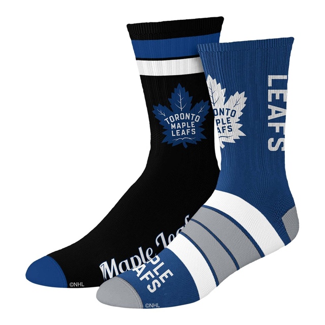 Toronto Maple Leafs For Bare Feet Duo Socks - 2 Pack