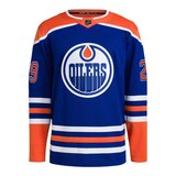 Edmonton Oilers adidas Leon Draisaitl Prime Authentic Jersey Front_Flat