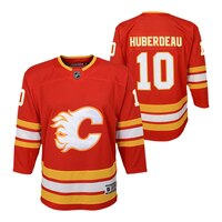 Youth Calgary Flames Outerstuff Jonathan Huberdeau Premier Jersey Composite_or_Mixed