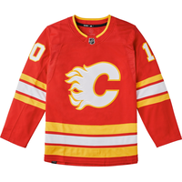 Calgary Flames adidas Jonathan Huberdeau Authentic Prime Jersey Front_Flat