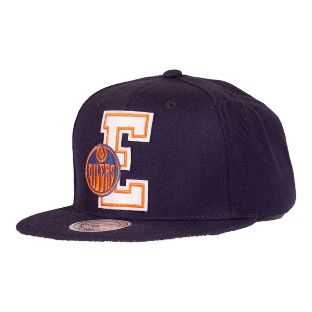 Edmonton Oilers Mitchell & Ness Graduation Snapback Cap