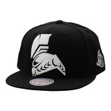 Ottawa Senators Mitchell & Ness Negative Space Snapback Cap Front_Angled_Left