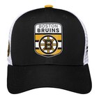 Outerstuff Reverse Retro Precurve Snapback Hat - Boston Bruins - Youth