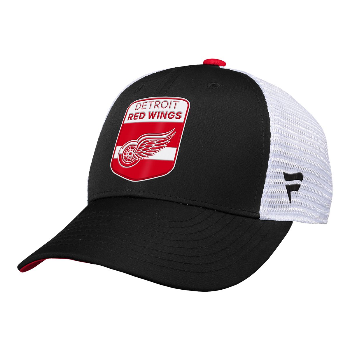 Image of Youth Detroit Red Wings Outerstuff Truck Draft Cap