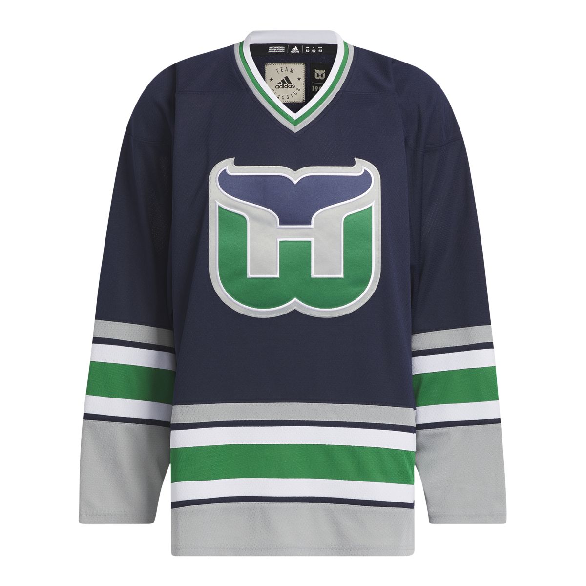 Hartford Whalers adidas '94 Classics Jersey