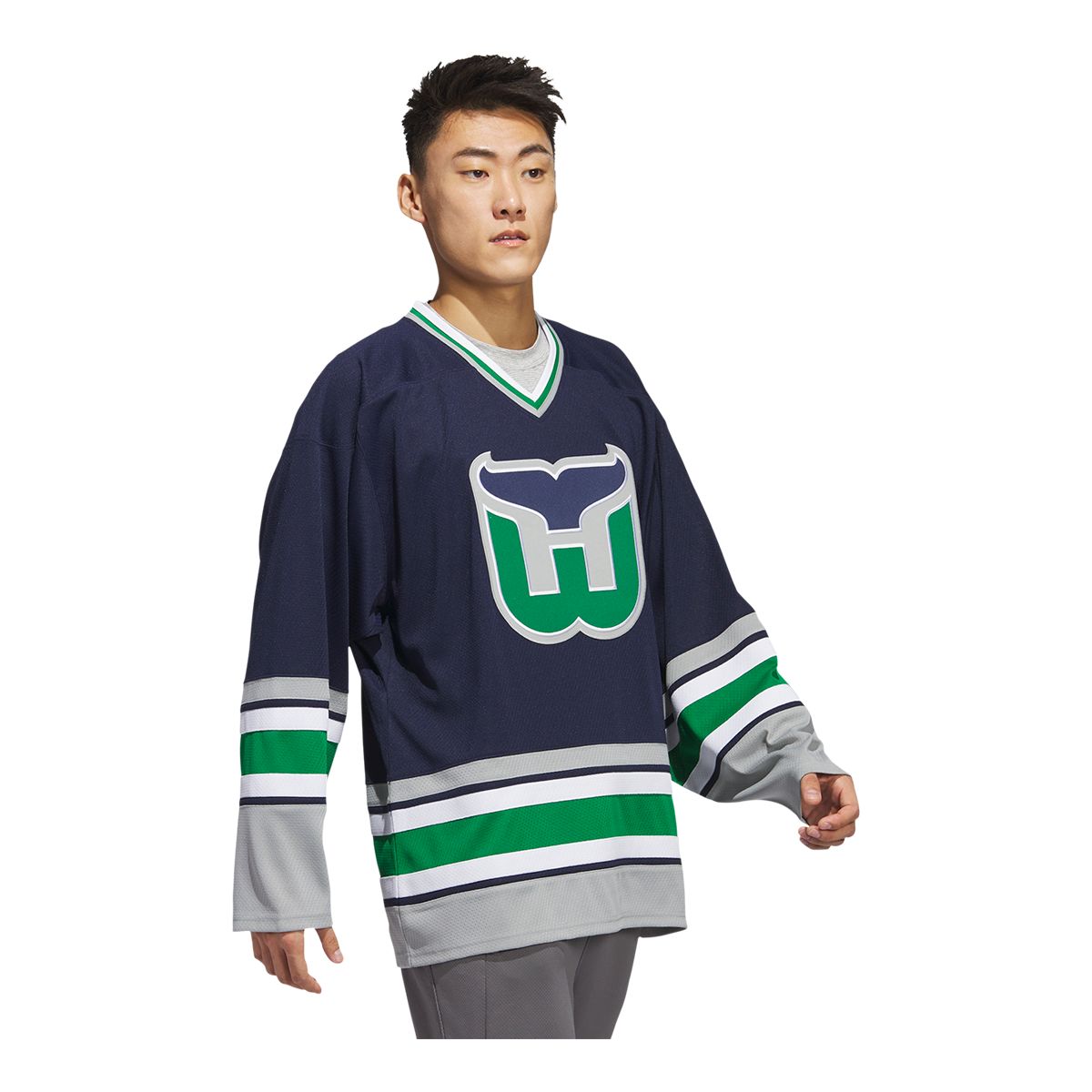 Hartford Whalers adidas '94 Classics Jersey
